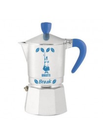 Bialetti Break, 3 порции, голубая ручка, Арт. 1872